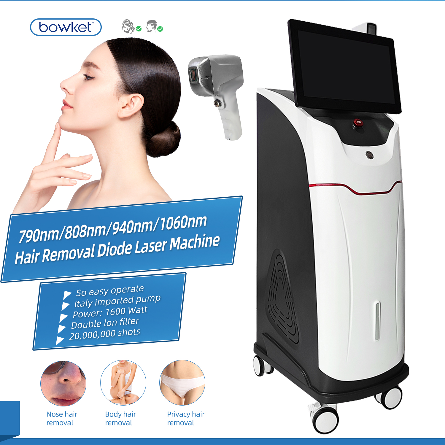 Hair Removal Diode Laser Machine(image 2)