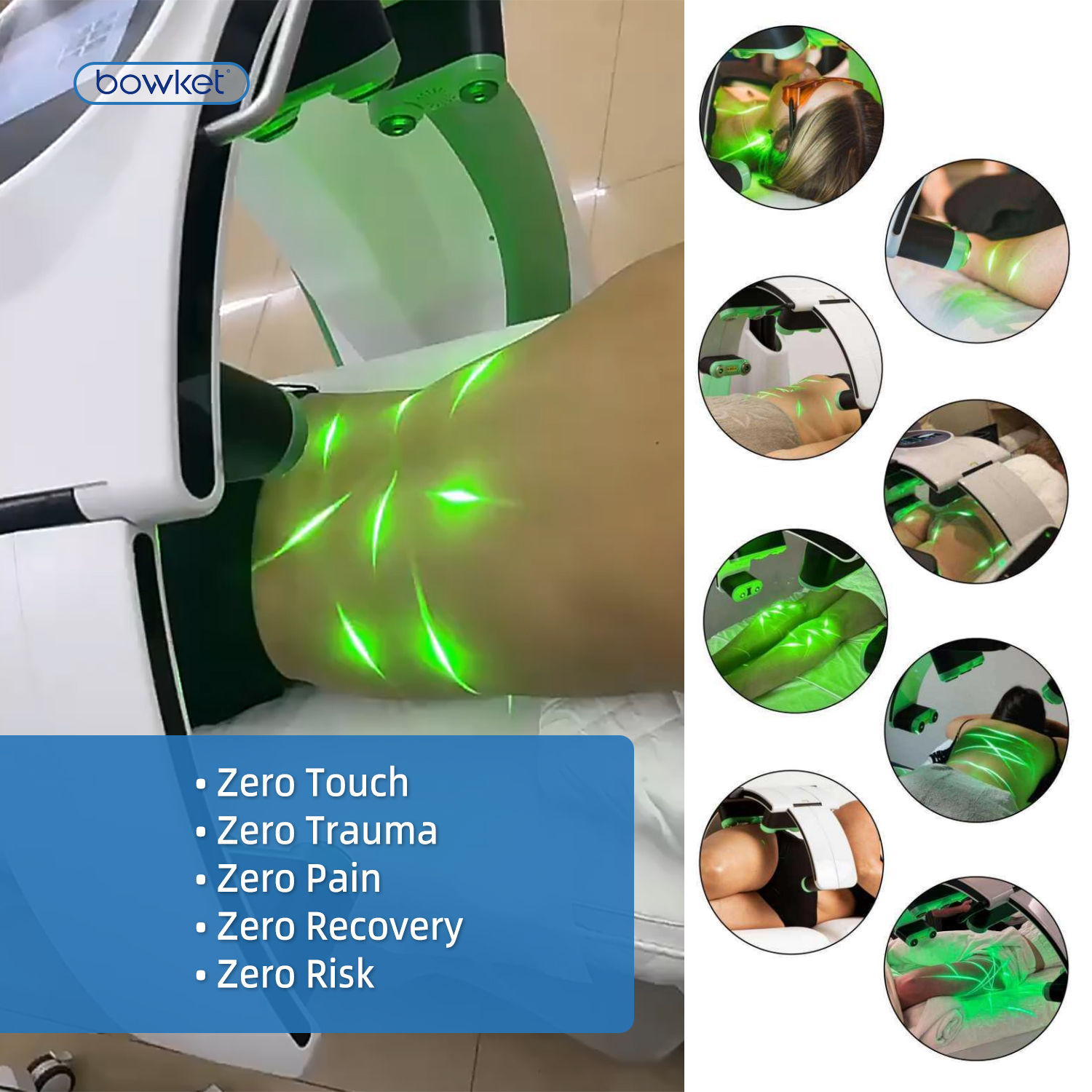 Green/Red laser slimming machine(image 7)