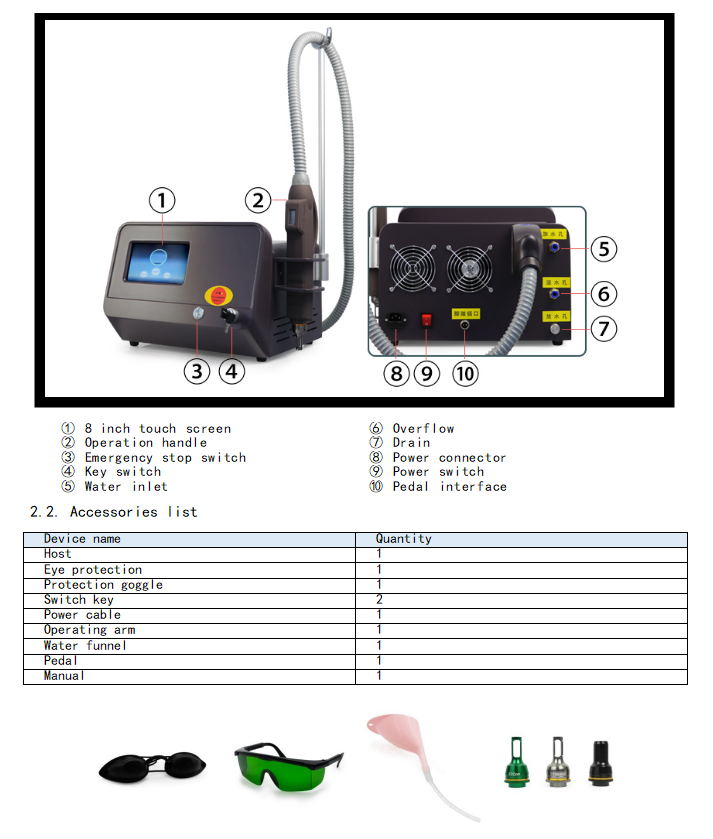 Laser Tattoo Removal System HL-C13(image 4)