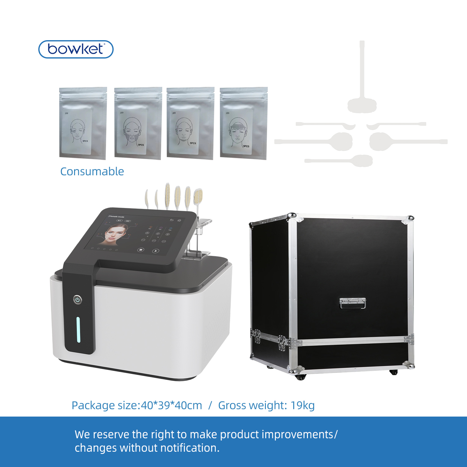 【磁脸PEFACE】Bowket  skin tightening facial ems face lifting machine(image 9)