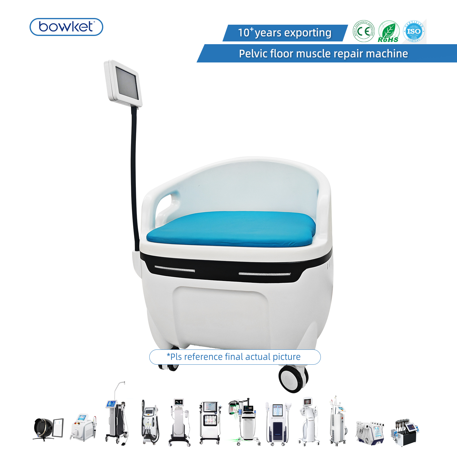 Pelvic Floor Muscle Training Chair Postpartum Recovery Muscle Trainer Pelvic Floor Device(image 7)