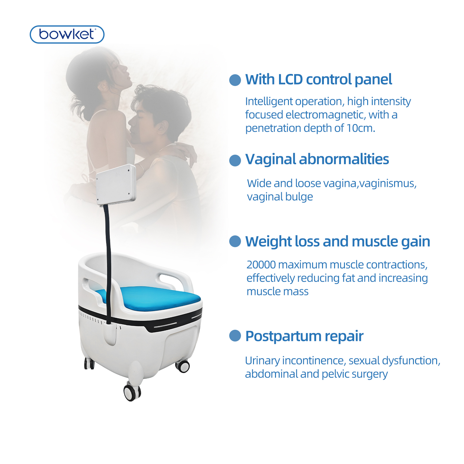 Pelvic Floor Muscle Training Chair Postpartum Recovery Muscle Trainer Pelvic Floor Device(image 6)